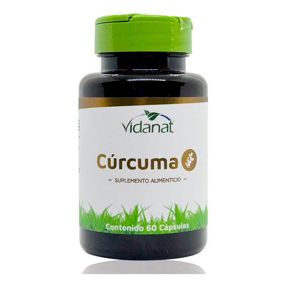 Cúrcuma 500 Mg 60 Cápsulas Vidanat.