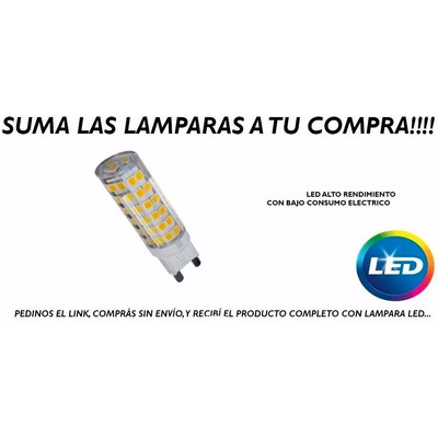 Aplique 1 Luz Cobre Cabezal Movil Apto Led G9 Luz Desing Mks