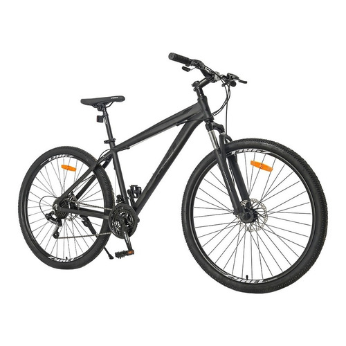 Mountain bike Gadnic Mountain Mtb29 L 21v cambios Shimano color negro con pie de apoyo  