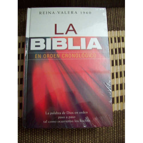 Biblia En Orden Cronologico Rvr1960 Tapa Dura