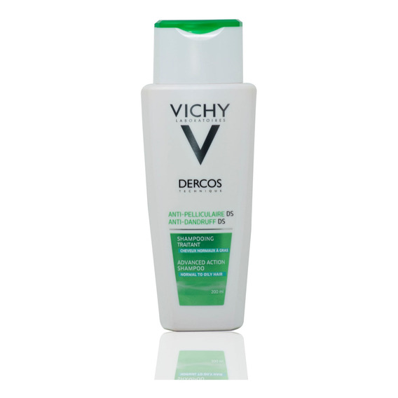 Dercos Shampoo Ds Anticaspa Para Cabello Graso - Vichy 200 M