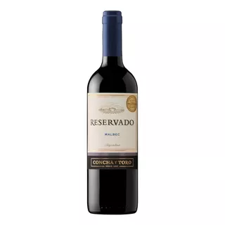 Vinho Tinto Argentino Malbec Reservado 750ml Concha Y Toro