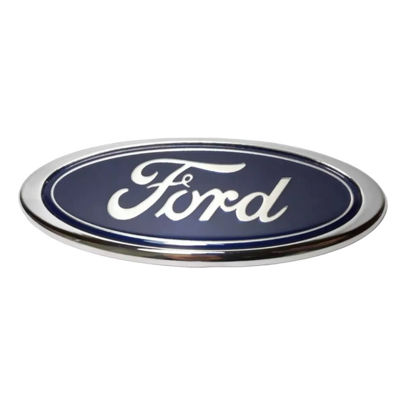 1 Logo Ford 15 Cm X 6 Cm Nuevo Sellado Cromado Emblema