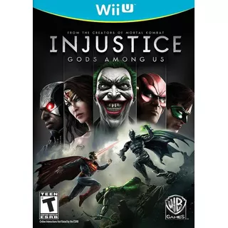Injustice God Among Us Nintendo Wii U Fisico Wiisanfer