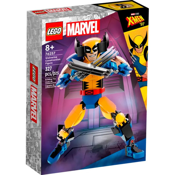 Figura Para Construir Lego Wolverine 327pcs 76257 