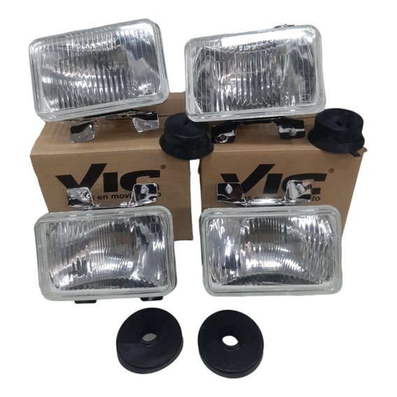 Juego Opticas Faros Delanteros Para Mercedes Benz 1620