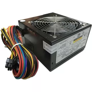 Fuente De Alimentación Para Pc Noga Atx 600w Color Negro