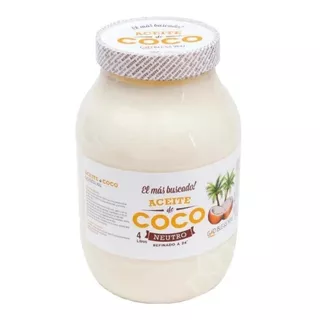 Aceite De Coco Neutro God Bless You - 4 Litros