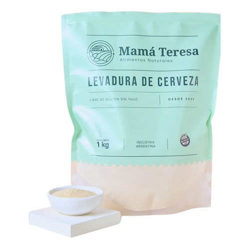 Suplemento Levadura De Cerveza En Polvo Mamá Teresa 1kg