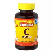 Vitamina C 1000 Mg. Sundance  Origen Usa 90 Tabletas