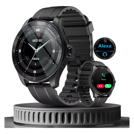Smartwatch Reloj Inteligente Bluetooth Llamada Alexa Fitpolo