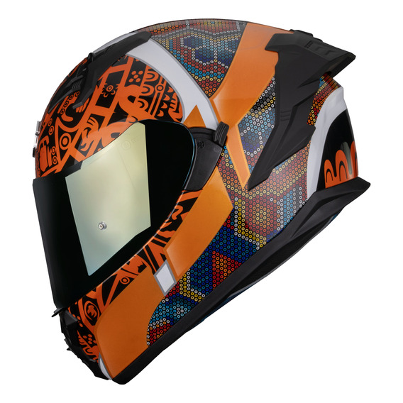 Casco Para Moto Certificado Ece 2206 Hax Obsidian Huichol