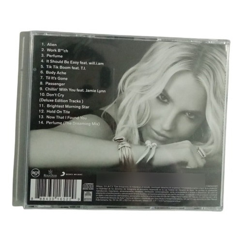 Britney Jean - Britney Spears - Deluxe - Disco Cd -