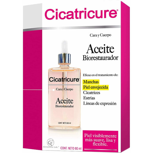 Cicatricure Aceite Biorestaurador 60 ml. Restaura la piel Cicatricure Cicatricure Biorestaurador