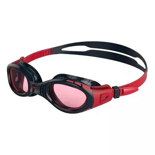 Antiparras Natación Speedo Futura Biofuse Flexiseal Junior Color Negro/rojo (006)