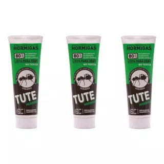 Tute Hormiga Barrera Repelente No Tox Gel Eco Pomo 75g X3u