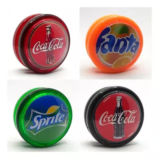 Yoyo (ioio,yo-yo) Profissional Original Coca Cola Kit Com 4 