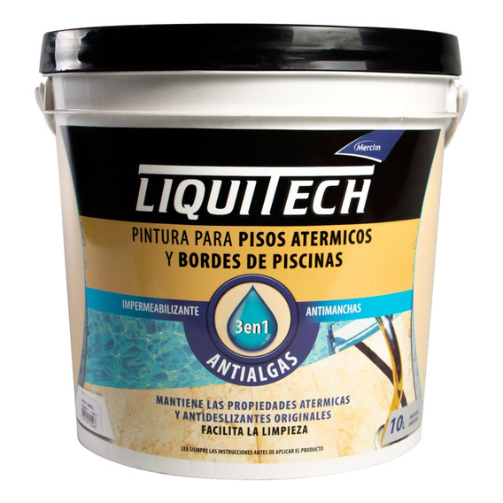 Pintura Para Pisos Atérmicos Impermeable -  Liquitech 10l