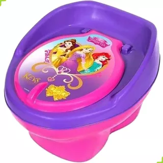 Troninho Infantil Disney Princesas Tro-29.039-42 Rosa/roxo Styll