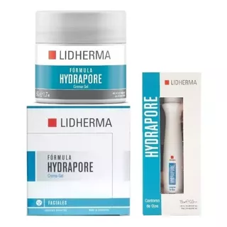 Kit Hidratante Hydrapore Crema + Contorno De Ojos Lidherma
