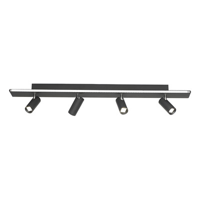 Aplique Duo 20204 12x6,8w Negro Moderno Movil