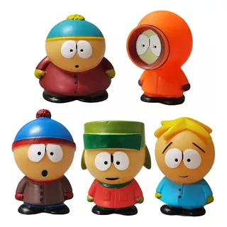 5 Piezas South Park Figura Juguete Niños Regalo Colección