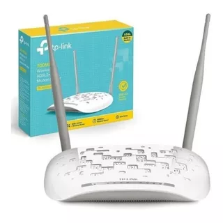 Modem Router Tplink Wifi Td-w8961n 2 Antenas Aba Internet 