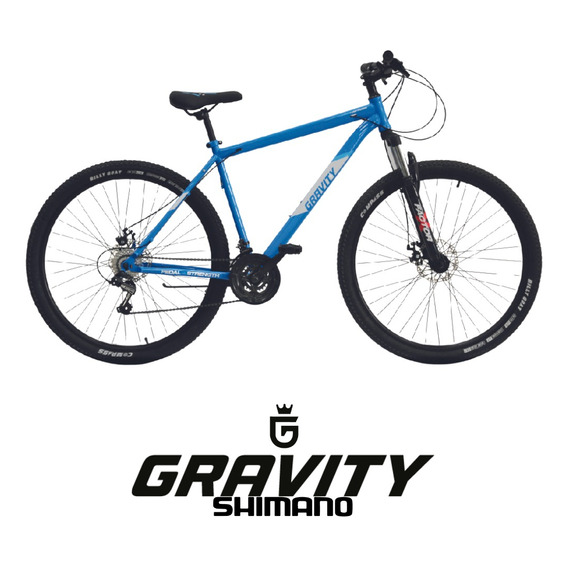 Mountain Bike Mtb Gravity Lowrider R29 M 21v Frenos De Disco Mecánico Cambios Shimano Ty21 7v