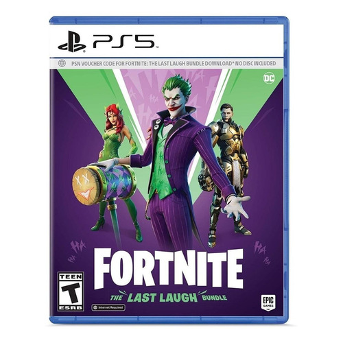 Fortnite - The Last Laugh Bundle  The Last Laugh Bundle Standard Edition Epic Games PS5 Físico