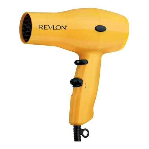 Secador De Pelo Revlon Compacto Ionico Amarillo