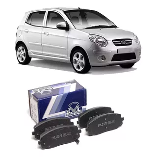 Pastilhas De Freio Dianteiro Kia Picanto 2007 08 A 2011 Kit