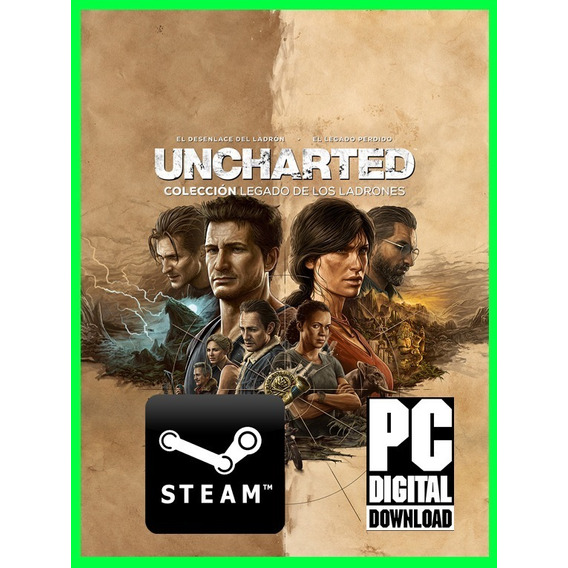 Uncharted: Colección Legado Ladrones Actualizable 