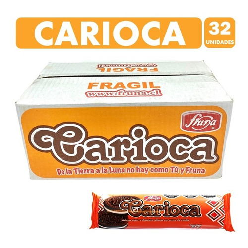 Galletas Carioca Fruna X32