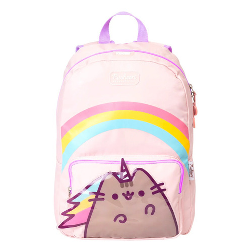 Mochila Gato Pusheen The Cat Unicornio Pusheenicornio Rosa