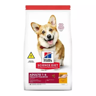 Alimento Hill's Science Diet Manutenção Saudável Pedaços Pequenos Para Cão Adulto Sabor Frango Em Sacola De 800g