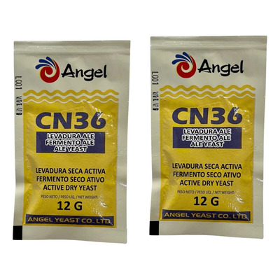 Fermento Angel Cn36 -  02 Pacotes  12 G