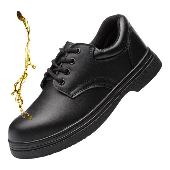 Zapatos De Seguridad De Chef Antideslizantes, Impermeables A