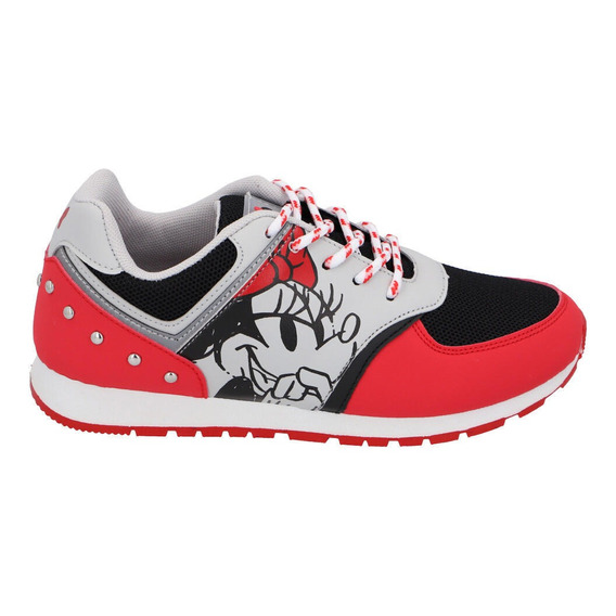 Zapatilla Deportiva Rojo Minnie Mouse