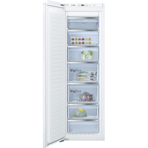 Freezer Vertical No Frost Bosch Inverter Gin81aef0 Blanco