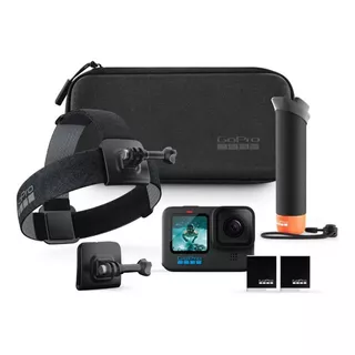 Cámara Gopro Hero 12 Black 5.3k Hdr De 27 Mp+kit De Accesorios De Color Negro