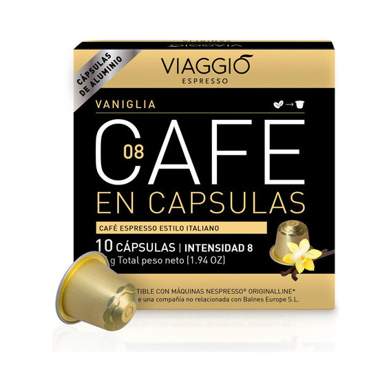 Viaggio Vaniglia, 10 Capsulas, 55g, Nespresso