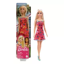 Boneca Barbie Fabulosa Loira Vestido Azul Laço T7580/grb32 - Ailos Apr