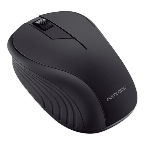 Mouse inalámbrico Multilaser  Office MO212 negro