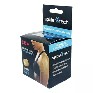 Cinta Tapping Kinesiologia Muscular Spidertech 5cm 5m En3x Color Beige
