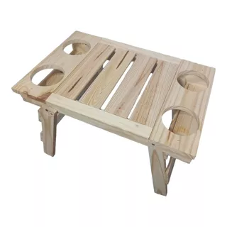 Mesa Jardín Playera Plegable Chopera Porta Vaso