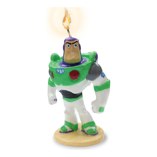 Toy Story Vela Pastel Buzz Lightyear Artículo Fiesta Toy0h1