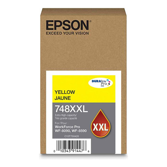 Epson Tinta 748xxl, Yellow, T748xxl420-al