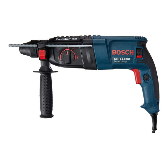 Rotomartillo electroneumático Bosch Professional GBH 2-26 DRE azul con 800W de potencia 127V