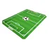 Alfombra De 80*160 Poliester Diferentes Diseños Dormitorio Ancho 80 Cm Color Verde Diseño De La Tela Fútbol Largo 160 Cm