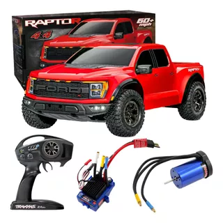 Carro De Control Remoto Traxxas Ford F150 Raptor R 4x4 60mph